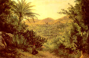 Casamicciola 1863 in un dipinto di G. Rebell